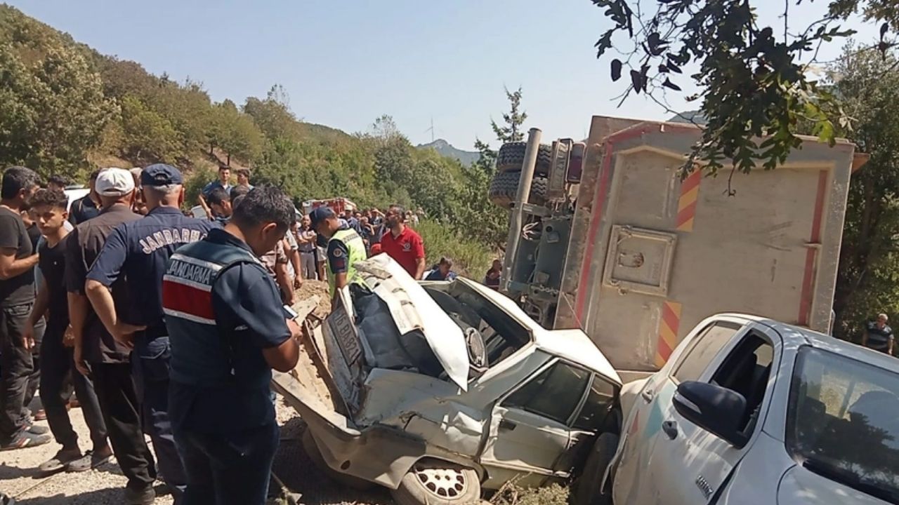 Kahramanmaraş'ta Cenaze Töreninde Feci Kaza Olayı (1)