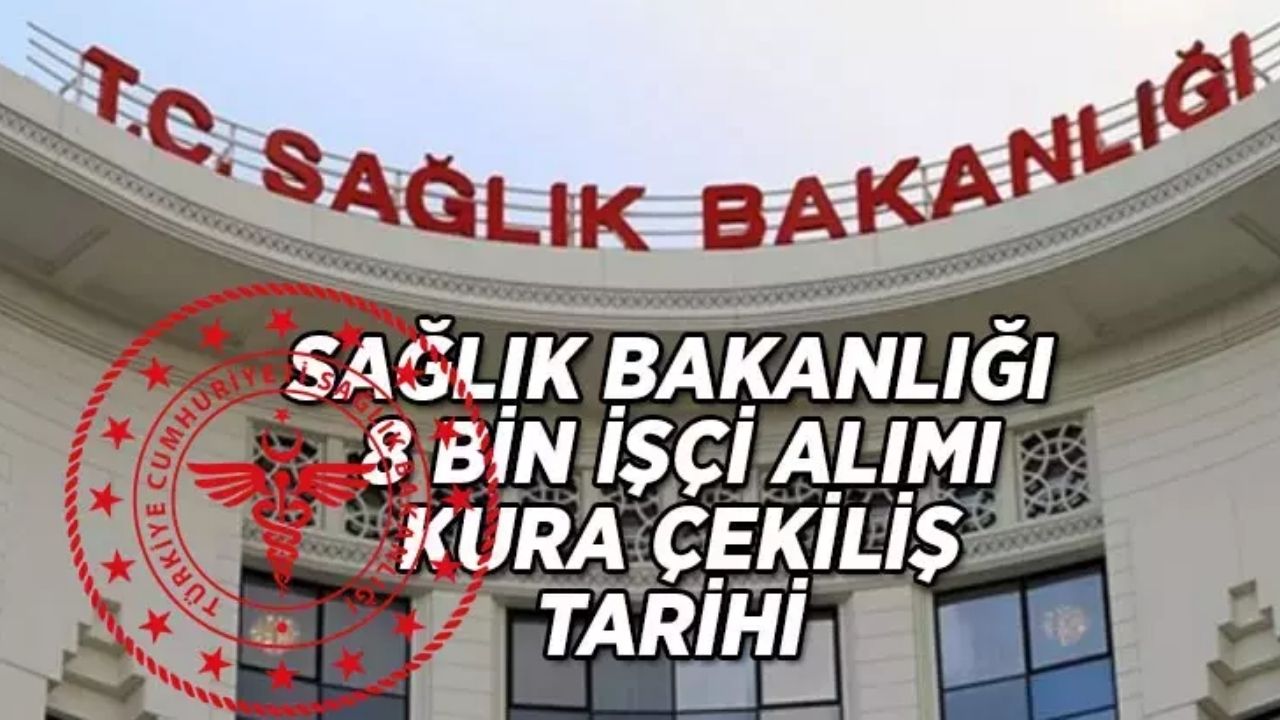 Sağlık Bakanlığı İşkur Üzerinden 8 Bin İşçi Alımı Başvuruları Devam Ediyor (1)